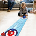Miniatyrbilde 2 av 5: MH-Table Curling - Curlingbordspillsett for voksne - Bordplate