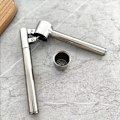 Miniatyrbillede 3 af 5: 304 rustfrit stål hvidløgspresser ingefærpresse økonomisk garli