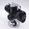 Miniatyrbild 4 av 5: (Svart, 21 * 8 * 17 cm) Automatisk Flipover Klocka Retro Mekanisk Simp