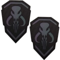 Miniatyrbillede 1 af 5: 2 stk. Mythosaur reflekterende patches - infrarøde patches