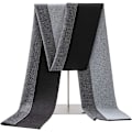 Miniatyrbild 1 av 5: Merinoullscarf för män, lång vinterhalsduk med presentförpackning