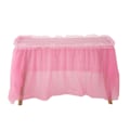 Pikkukuva 1 / 5: 2 kappaletta tylli pöytähame Premium Mesh Fluffy Table Skirt fo