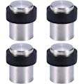 Miniatyrbilde 1 av 5: 4,5 cm Dørstopper i rustfritt stål for gulv (4-pakning)