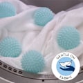 Miniatyrbillede 3 af 5: 6 Pak Genanvendelige Tørretumblerkugler, Tøjblødgøringsmiddel til Vask, Blå, 2,5 tommer