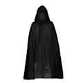 Pikkukuva 1 / 5: Musta huppuviitta Halloweeniin, noitapuku, cosplay-asuste