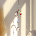 Pikkukuva 4 / 5: Ensemble 3 , Attrape Soleil Cristal,Verre Clair Prisme Fleur de