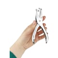 Miniatyrbild 3 av 5: mm Hålslag för Enkelt Hål - Silverfärgat Hålslag, 8 Ark - Handhålslag för Papper, Perfekt Kontorstillbehör för Ringpärmar