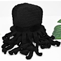 Miniatyrbilde 3 av 5: 1 stk Strikket Skjegglue Morsom Vinterlue Blekksprut Beanie Ansiktsmaske Halloween Kostyme for Menn Kvinner Ski Snowboard