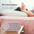 Pikkukuva 3 / 5: Digitaalinen herätyskello, HiFi LED-peiliruudun herätyskello, toistokaiutin kaksoisherätyskello radio, TF-kortti, FM, kannettava