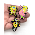 Miniatyrbillede 3 af 5: 12 stk. Spongebob Firkant Tema Crocs Sko Charms Sko Dekoration