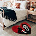 Pikkukuva 3 / 6: 1 kpl Halloween kylpyhuoneen matto kylpymatto liukumaton, painajainen kodin sisustus jouluksi, fu Red Heart Gremlins