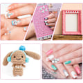 Miniatyrbillede 3 af 5: 20 stk. Planet Negle Charms, 3D Negle Rhinestones Neglekunst Zirkon Legering Manicure Smykker Sød Glitter Na