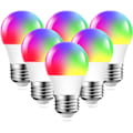 Miniatyrbillede 1 af 5: Farveskiftende RGB Smart Light Bulb Kompatibel med Alexa Go