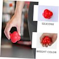 Miniatyrbild 4 av 5: 3 st Hexagonal Träning Boll Baseboll Reaktionsboll Gummi Reaktionsboll Boxning Reflexboll Fitness