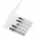 Miniatyrbillede 5 af 5: 5 stk. 6 mm skaft 10 mm hoved wolframcarbid dobbeltsnit roterende burr