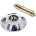 Miniatyrbillede 4 af 5: Pop-up Aftapningsprop Universal Messing Fjederbolt Vask Sto