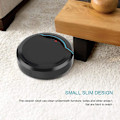 Miniatyrbild 5 av 5: Smart Robot Golvrengörare USB Laddningsbar Rengöringsrobot (Svart)