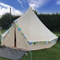 Miniatyrbillede 4 af 5: 10M Vimpler Vimpelguirlande Farvede Vimpel Trekantede Flag Dobbelt