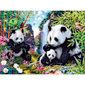 Pikkukuva 1 / 5: 30 × 40 Virta Panda timanttimaalaus (30 * 40, 1 kpl) Timantti