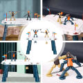 Miniatyrbilde 4 av 5: String Doll Bamboo Man Spartan Toy (en boks, alle åtte våpen)