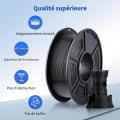 Miniatyrbillede 3 af 5: (Sort) PLA Filament til 3D-printer Hvid, 1KG 1,75 mm PLA Filament til 3D-print på 3D-printer