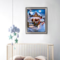 Miniatyrbild 4 av 5: (30x40cm) 5D DIY Diamantmålningssatser 12*16 Tum Jul Full Borr Broderi Korsstygn Måla