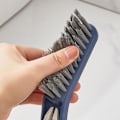 Miniatyrbillede 3 af 5: (Blå) Multifunktionel Bærbar Badeværelsesrengøringsbørste