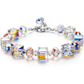 Miniatyrbilde 5 av 5: \"En liten romanse\" Armbånd i sterlingsølv for kvinner Auror