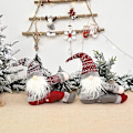 Miniatyrbillede 4 af 5: (Grå) Juletræ nisse, sjov juletræspynt, håndlavet