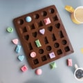 Miniatyrbillede 4 af 5: 2 stk. 30-huls chokoladeform, non-stick fødevaregodkendt silikone C
