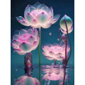 Pikkukuva 1 / 5: Lotus DIY 5D Timanttimaalaus 30x40cm (Tyyli 11)