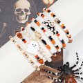 Pikkukuva 2 / 5: Halloween-rannekorut, pinotavat helmirannekkeet