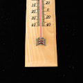 Miniatyrbild 3 av 3: Analog inomhus/utomhus termometer, väderbeständig, hög noggrannhet, ek