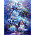 Miniatyrbilde 1 av 5: Diamantmaleri kunstsett, tremaleri bilde 30 x 40 cm（F)