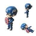 Pikkukuva 2 / 4: 6 kpl Avengers magneettiset jääkaapin tarrat - Avengers jääkaapin D