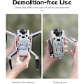 Pikkukuva 5 / 5: DJI Mini 4 Pro:n laskuteline, taitettavat jalat, pidennetty jalkaosasarja