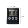 Miniatyrbillede 2 af 4: Sort, koreansk farverig enkel timer stopur studenter timer