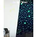Miniatyrbild 3 av 5: Luminous Stickers, 435 st Phosphorescerande Stjärnor - Självhäftande Dekaler för Barn, Tak, Fluorescerande Dekaler för C