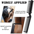 Miniatyrbilde 5 av 5: Peigne Coupe-Cheveux Peigne Amincissant de Double Face Peigne C
