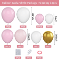 Miniatyrbilde 5 av 5: Macaron Romantisk Ballongsett Ballongdekorasjonssett Ballong