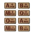 Miniatyrbilde 2 av 3: Brodert blodtypeskilt (AB+)