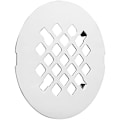 Miniatyrbillede 4 af 4: 4-1/4” OD Snap-in Bruserafløbsdæksel, Rund Bruserafløbsrist, Udskiftningsdæksel, Designet til Langvarig (Chr