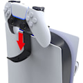 Miniatyrbilde 4 av 5: Hodetelefonholder, Kontroller for PS5-konsoll, Holder for å henge spillkontrolleren, Avtakbar Hol