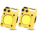 Miniatyrbillede 1 af 5: 2 stk. Mini bærbar arbejdslampe 6 tilstande Mini superlys lommelygte