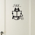 Pikkukuva 4 / 5: Seinän tarra taidetarrat irrotettava tapetti WC-istuin söpö Ca
