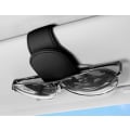 Pikkukuva 1 / 5: Musta autolasien pidike, PU-nahkainen autolasien pidike magneetti