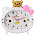 Miniatyrbild 1 av 4: Kattutseende Kawaii väckarklocka, tecknad kattklocka, tyst, sängbord, student, pojke, flicka, pip, pip, klockor fo