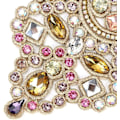 Miniatyrbild 5 av 5: 2 st Rhinestone Crystal Applique DIY Sy Faux Pärl Patch för Skor Väskor Hattar Kläder Smycken Tillbehör