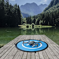 Miniatyrbillede 2 af 5: Drone Landing Pad, 22\"/55cm Vandtæt Bærbar Foldbar Helipad