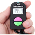 Miniatyrbilde 3 av 5: 2 stk. Digital Golf Sports Teller, Elektronisk Addisjon Subtraksjon Manuell Klikker, Liten Digital Golf Sports Teller, med Snor, 0-9999